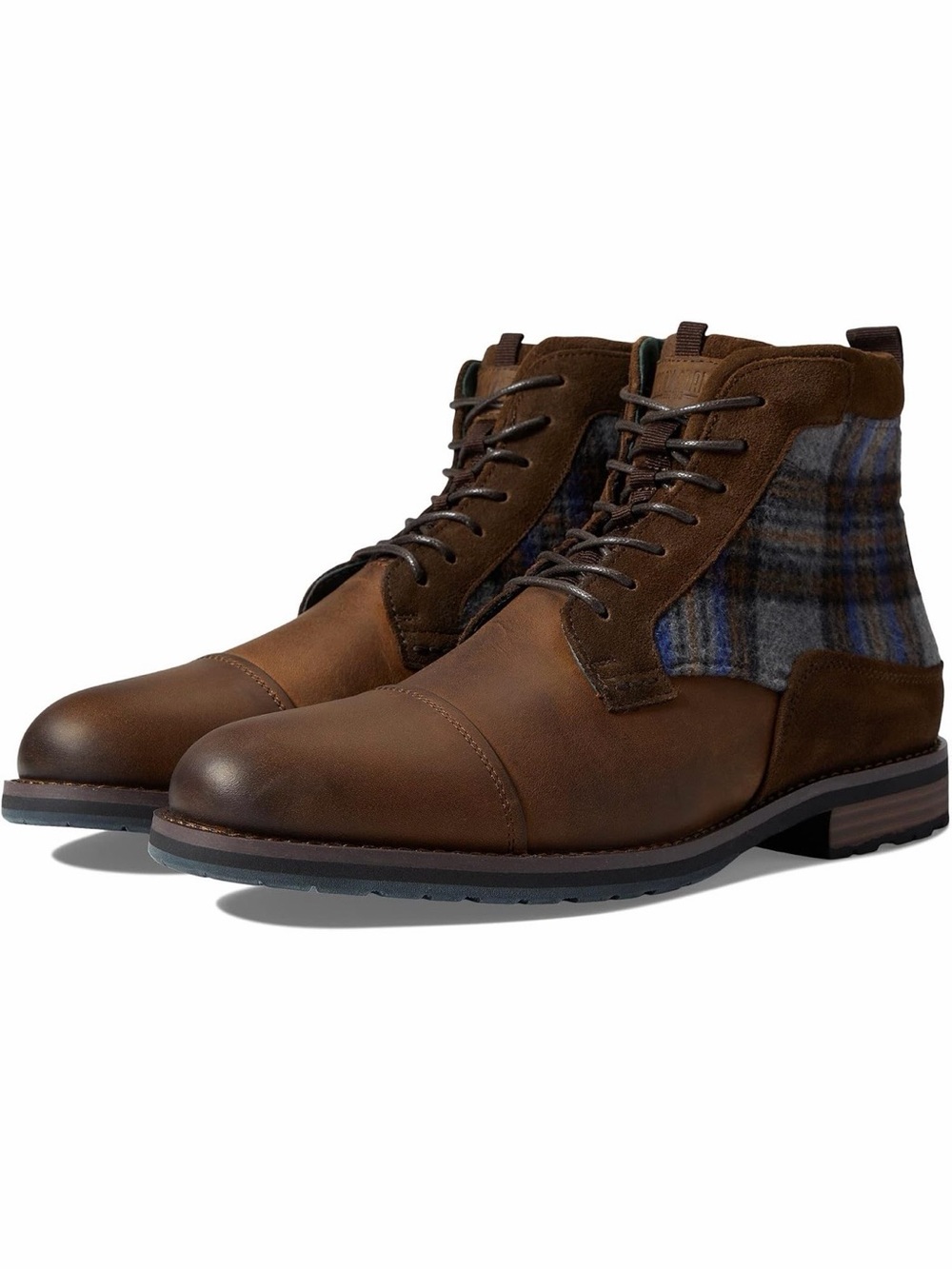 Stacy Adams mens Octavius Cap Toe Inside Zip Boot Size 10.5